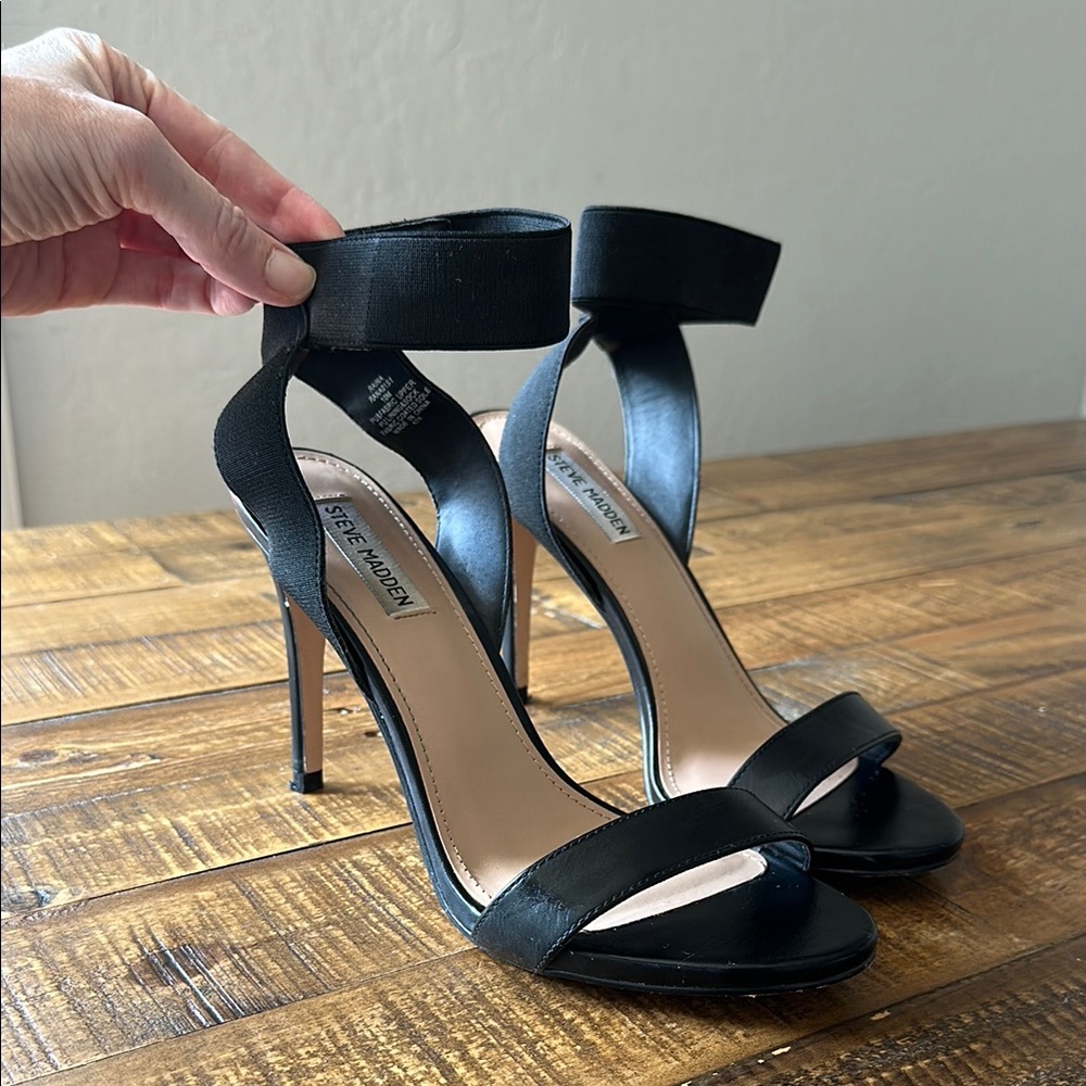 Steve Madden Black Women's Heels